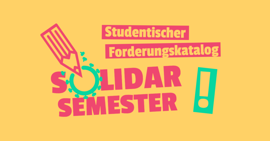 Studierendenverbände fordern Solidarsemester 2020